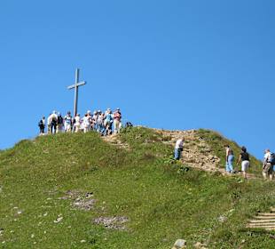 Sturm aufs Gipfelkreuz