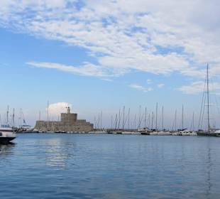 Hafen von Rhodos Stadt