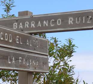 Einstieg in den Barranco