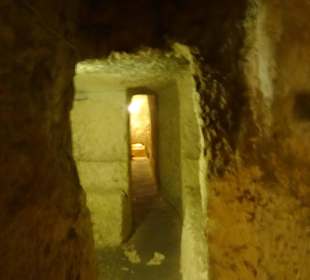 In den Katakomben unterwegs