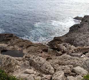 Blauer Pool, Meerwasserpool, Caló de ses Egos