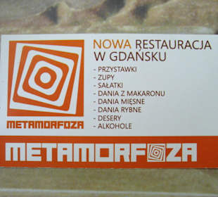 Das Restaurant Metamorfoza