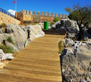 Burg von Alanya (Ic Kale) An&/Abfahrt