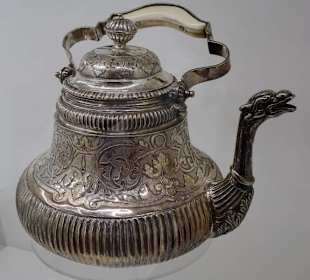 Teekanne im Teemuseum