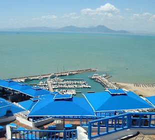 Ausblick vom Cafe in die Buckt