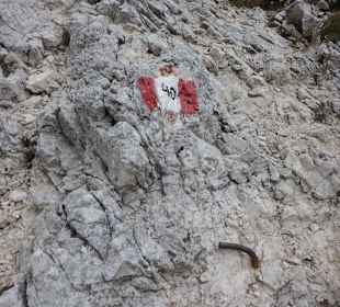 Wieder die Beschilderung gefunden