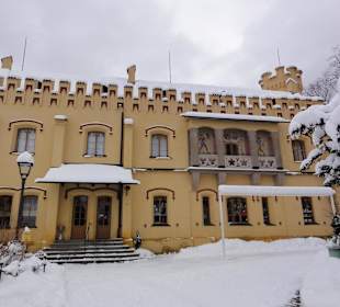 Schloß Hohenschwangau im Winter