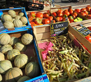 Eindrücke vom Marché Cassanyes