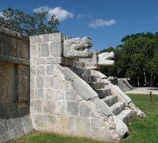 Opferstätten in Chichen Itza