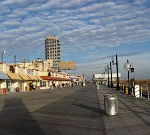 Der Boardwalk in Atlantic City