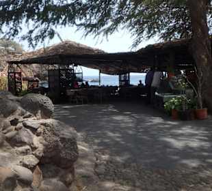 Blick auf das Restaurant