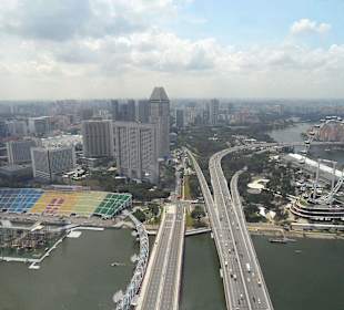 Ausblick vom Skypark in 191m Höhe