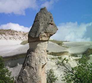 Bizarre Felsformation