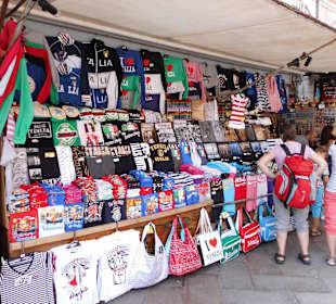 Venedig, Kanäle und Gassen mit Shops