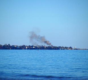 Brand in Side Wasserkocher