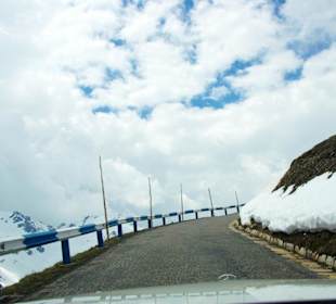 Auffahrt zur Edelweißspitze