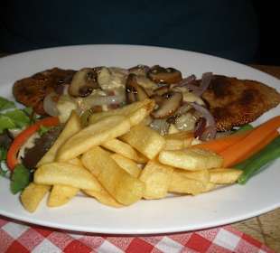 Franceschnitzel, leider etwas zäh