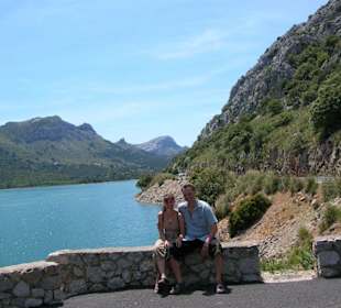 Stausee auf dem Weg nach Sóller