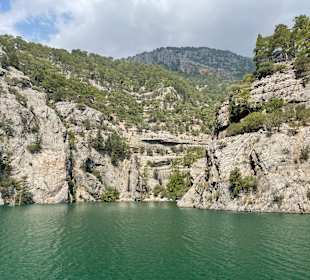 Oymapinar Baraji/ Stausee Green Lake & Green Canyon