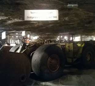 Im Erlebnisbergwerk Merkers