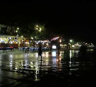 Von der Strandseite her