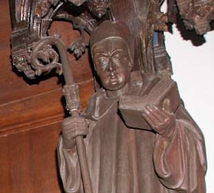 Spätgotisches Chorgestühl, Detail