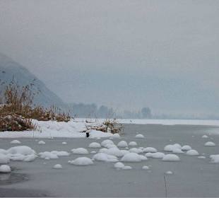 Der Kaltererer See im Weinter