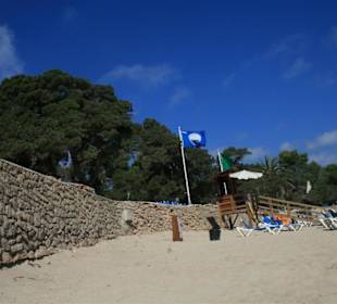Blaue Fragge von Cala Bassa