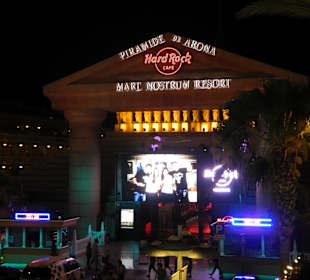 Hard Rock Cafe bei Nacht