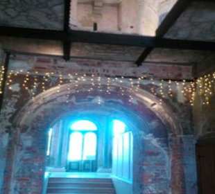 Zugang zum Obergeschoss.