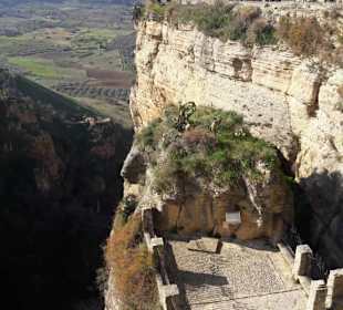 Ausblick von der Brücke