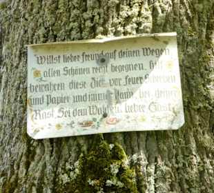 Wanderweg Mariabrunn-Röhrmoos