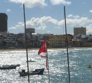 Blick vom Platz Eduardo Suárez Morales Diputado