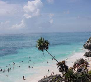 Blick auf die Karibik