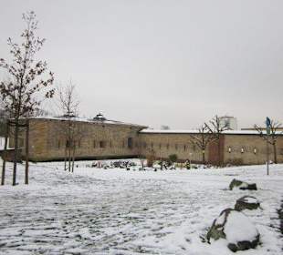 Festung Germersheim im Winter