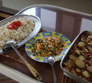 Verpflegung an Board