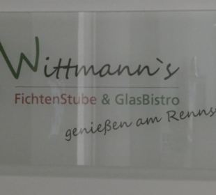 FichtenStube & GlasBistro in Steinbach am Wald