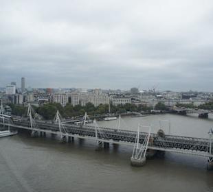 London Eye Ansicht / Aussicht