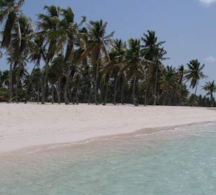Strand auf Saona
