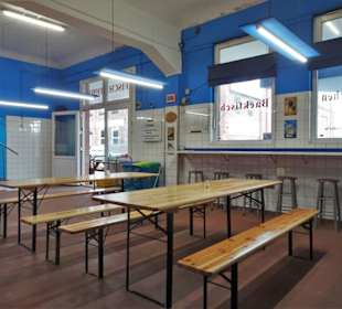 Im Gastraum bei "Jäger's Fisch"