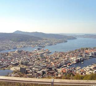 View from Floyen Mountain