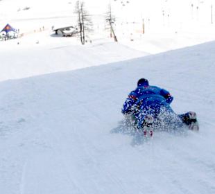 Airboarding mit der CSA Skiscuhle Grillitsch