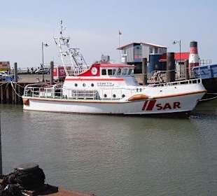 Ein "Seeretter" im Hafen