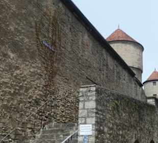 Entlang der Stadtbefestigung von Dettelbach