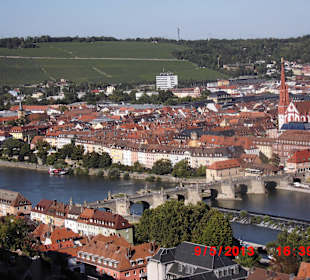 Von der Festung auf die Stadt