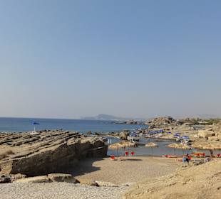 Rhodos, pláž Oasis v oblasti Kalithea