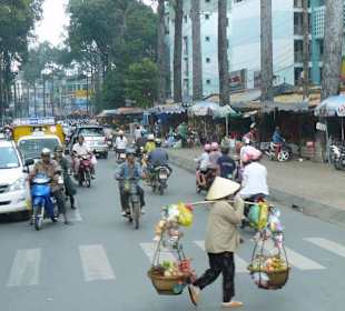 Strassenszene Saigon