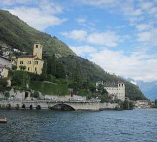 An der Seepromenade Gravedona