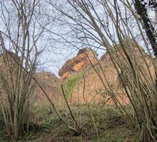 Schöne Burgruine Drachenfels