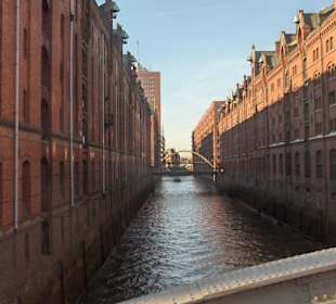 Blick in die Speicherstadt